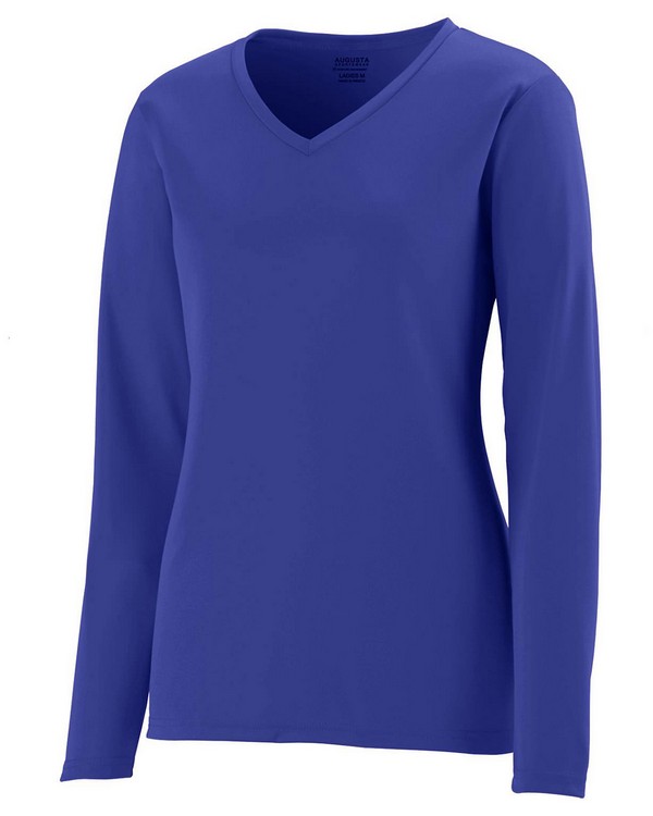 Augusta Sportswear 1788 Ladies Wicking Polyester Long-Sleeve Jersey