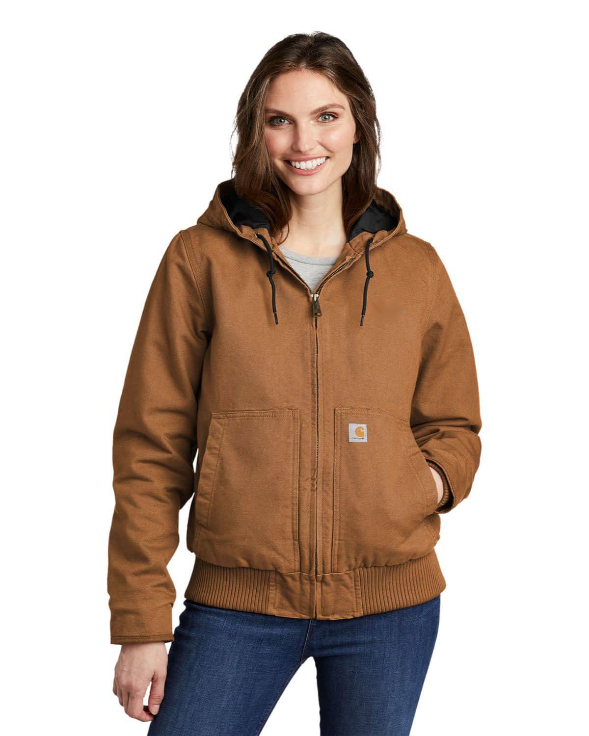Carhartt CT104053 Womens Washed Duck Active Jac
