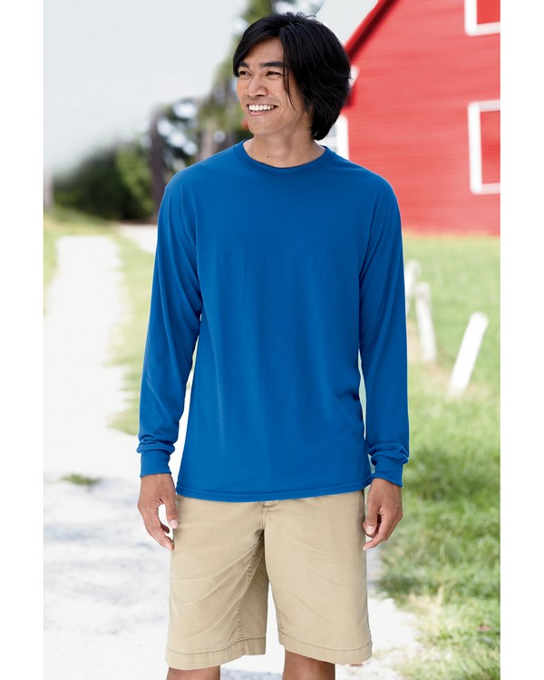 Jerzees 21ML Dri-POWER SPORT 100% Polyester Long-Sleeve Moisture-Wicking T-Shirt