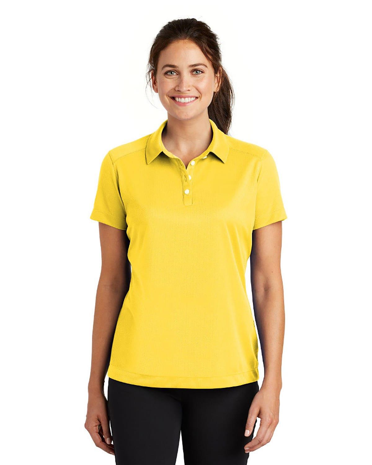 Nike Golf 354064 Women Dri-FIT Pebble Texture Polo Shirt