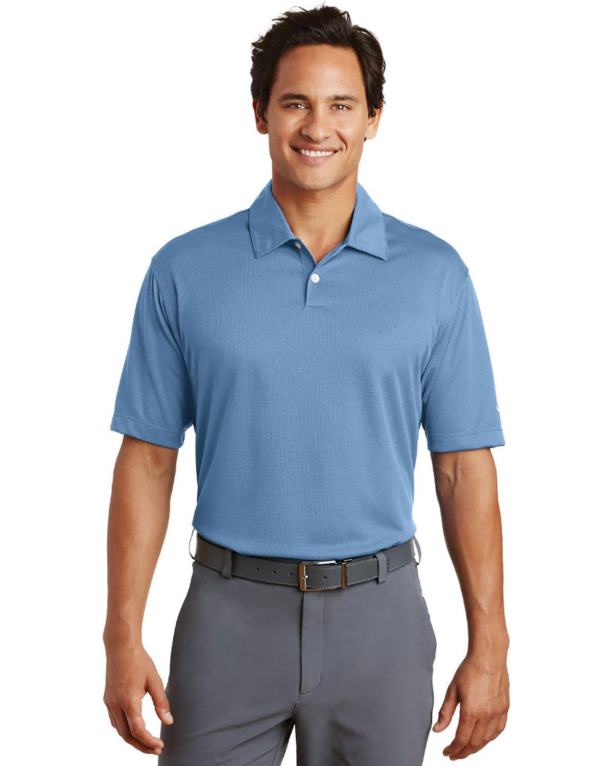 Nike Golf 373749 Mens Dri-Fit Pebble Texture Polo Shirt