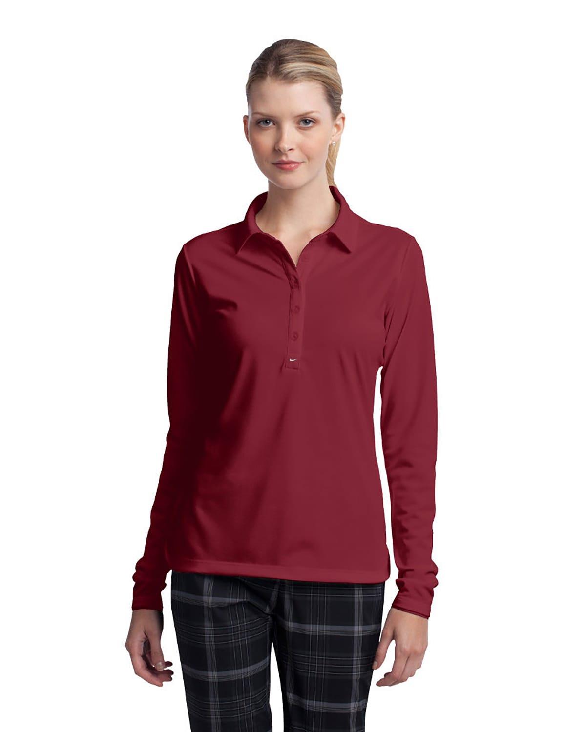 Nike Golf 545322 Women Long Sleeve Dri-FIT Stretch Tech Polo Shirt