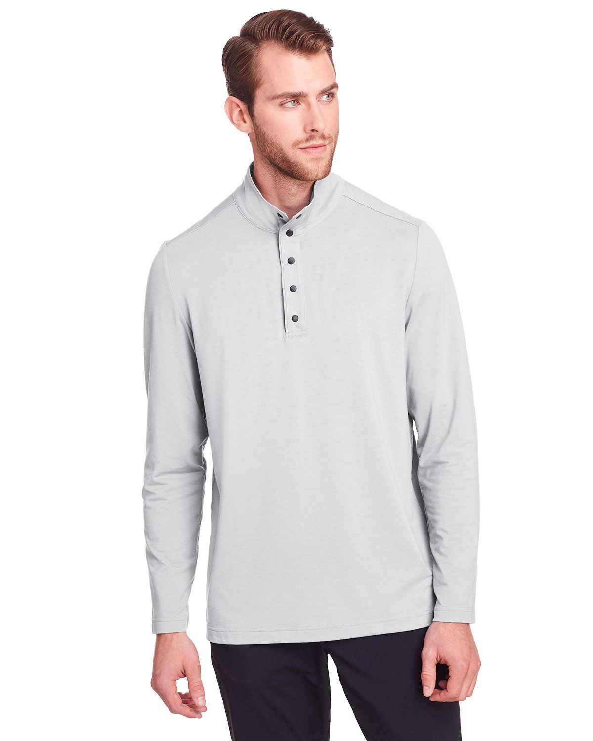 North End NE400 Mens Jaq Snap-Up Stretch Performance Pullover
