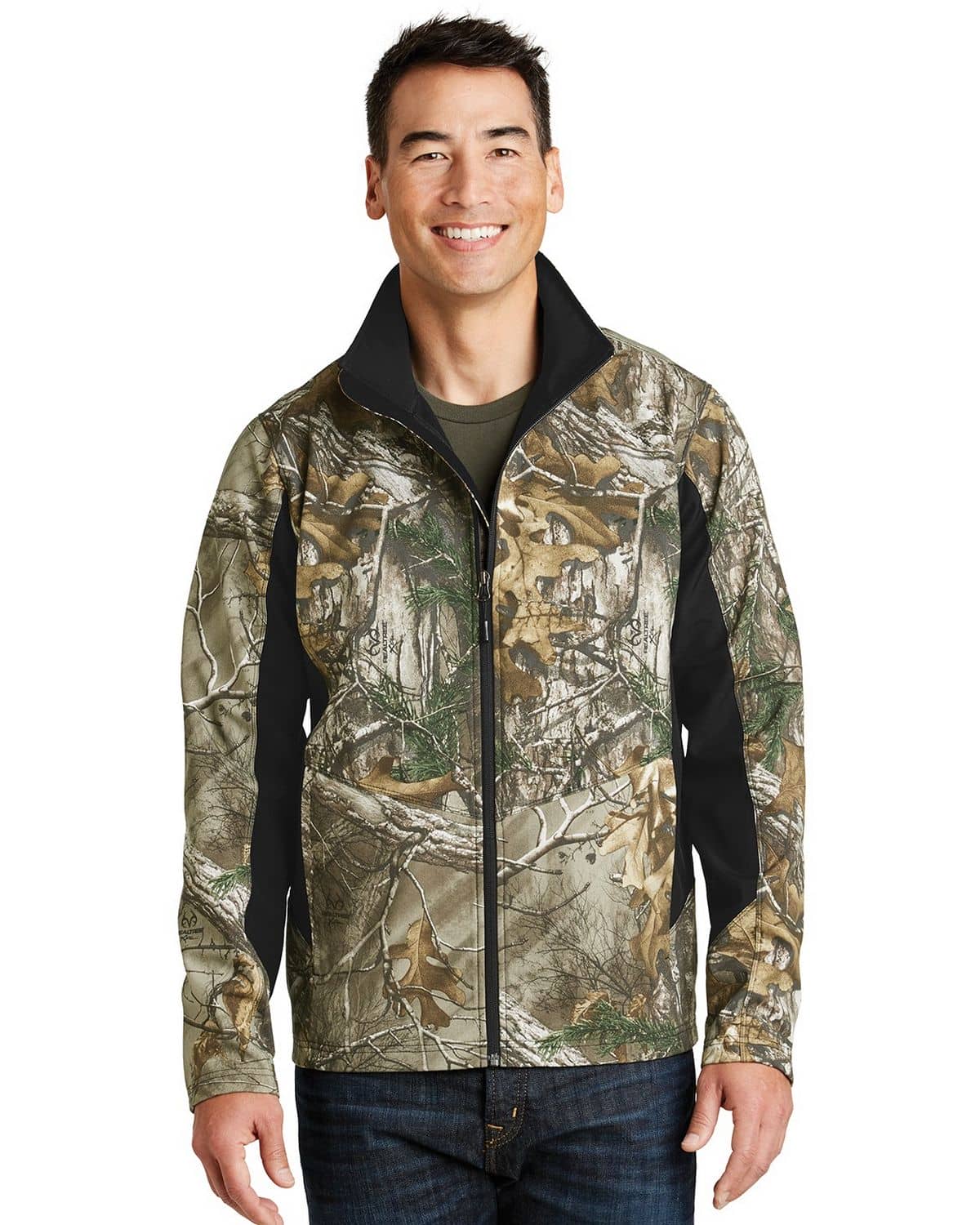 Port Authority J318C Camouflage Colorblock Soft Shell