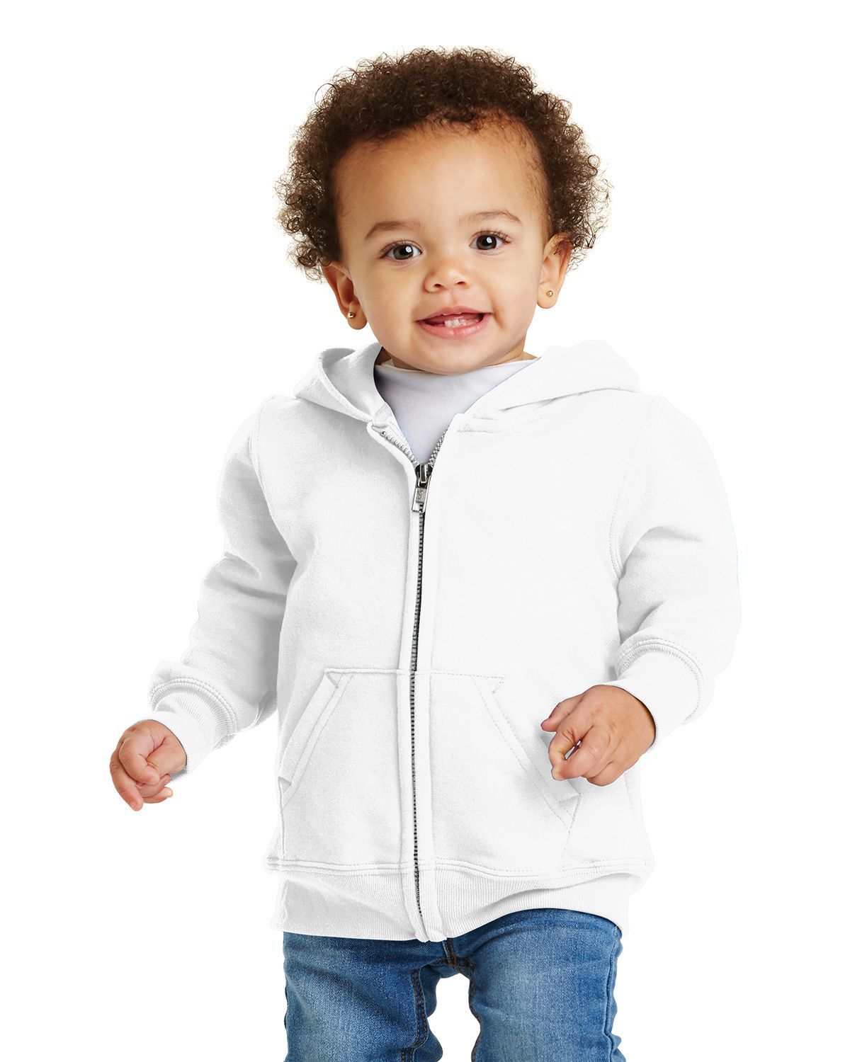 Port & Company CAR78TZH Toddler Full-Zip Hooded Sweatshirt