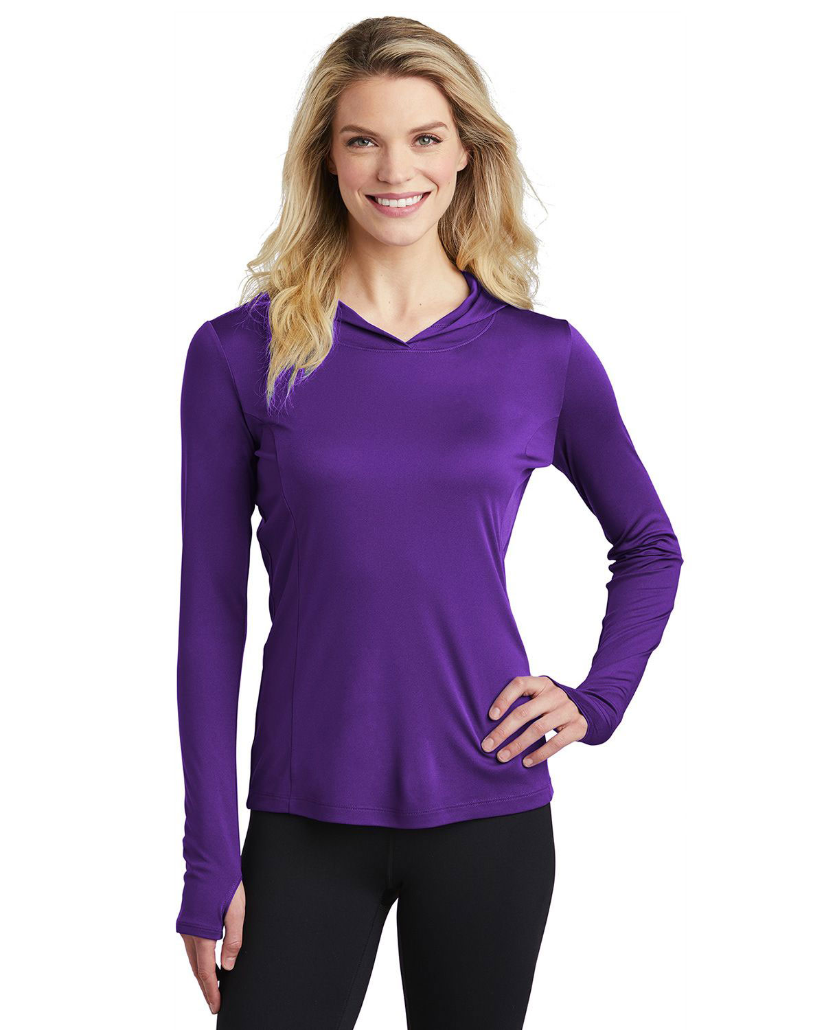 Sport-Tek LST358 Women PosiCharge Competitor Hooded Pullover