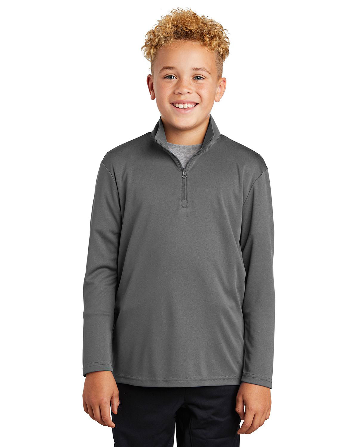 Sport-Tek YST357 Youth PosiCharge Competitor 1/4-Zip Pullover