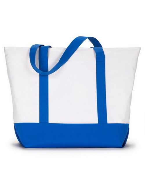 UltraClub 7006 Bay View Giant Zippered Boat Tote